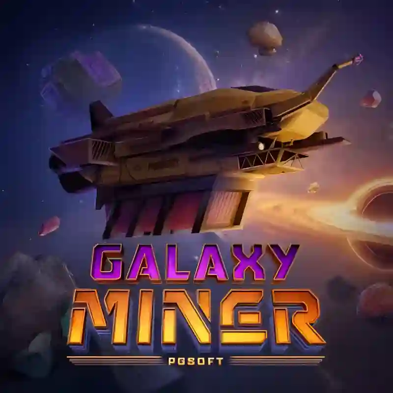 Logo del juego Galaxy Miner en pepebet