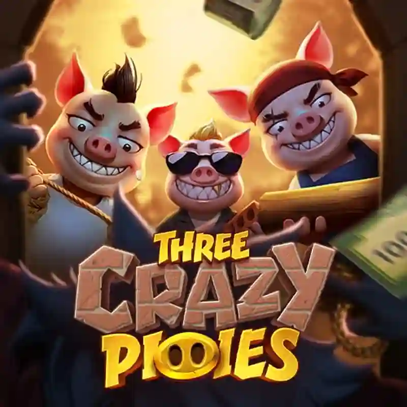 Three Crazy Piggies slot en Pepebet Casino México
